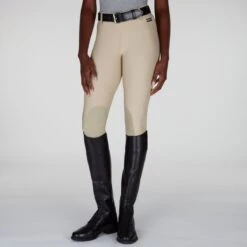 Kerrits Microcord Knee Patch Tight -Riding Outfit 12538 sand bom 1334