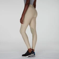 Kerrits Microcord Knee Patch Tight -Riding Outfit 12538 sand bom 1356