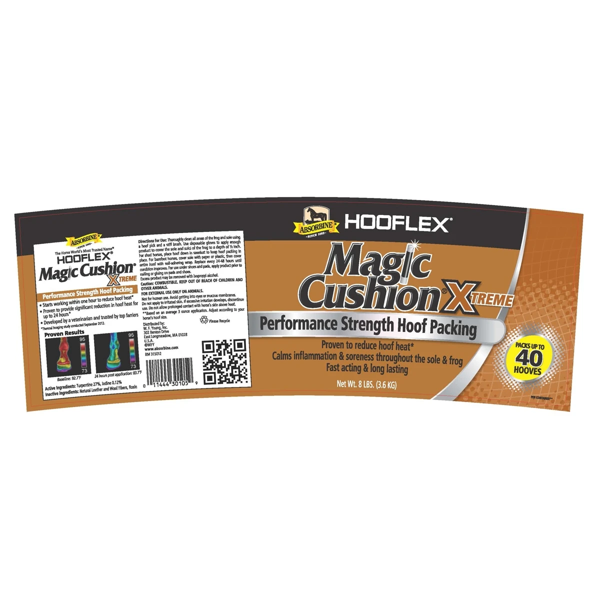 Absorbine Magic Cushion Xtreme Hoof Packing 2 Absorbine Magic Cushion Xtreme Hoof Packing - Image 2