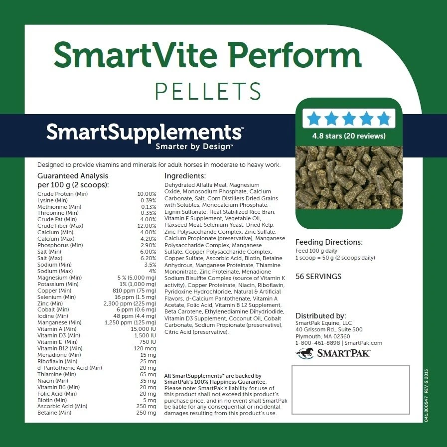 SmartVite Perform Pellets 2 SmartVite Perform Pellets - Image 2
