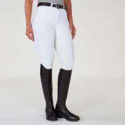 FITS PerforMAX Full Seat Breeches- Front Zip 18 FITS PerforMAX Full Seat Breeches- Front Zip -Riding Outfit 21552 white bom 0043