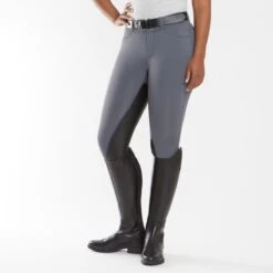 FITS Free Flex Full Seat Breeches - Front Zip 26 FITS Free Flex Full Seat Breeches - Front Zip -Riding Outfit 22274 graphite 1