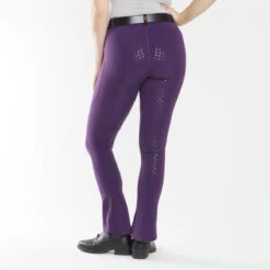 Kerrits Ice Fil Tech Full Seat Bootcut Tight -Riding Outfit 22306 huckleberry 16758