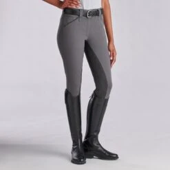 Piper Classic Low-Rise Breeches By SmartPak - Full Seat 24 Piper Classic Low-Rise Breeches By SmartPak - Full Seat -Riding Outfit 22487 charcoal 7468