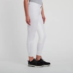 Piper Classic Low-Rise Breeches By SmartPak - Full Seat 21 Piper Classic Low-Rise Breeches By SmartPak - Full Seat -Riding Outfit 22487 white 2