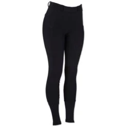 Kerrits Sit Tight Windpro Knee Patch Breech -Riding Outfit 23285 black frontright