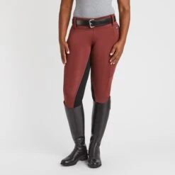 Kerrits Sit Tight Windpro Full Seat Breech - Clearance! -Riding Outfit 24656 mahogany 1