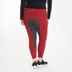 Hadley Mid-Rise Breeches By SmartPak - Full Seat -Riding Outfit 24690 passionred 2214