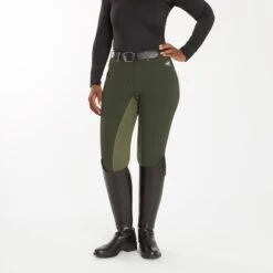 Piper Winter Softshell Breeches By SmartPak - Full Seat 32 Piper Winter Softshell Breeches By SmartPak - Full Seat -Riding Outfit 24846 darkolive 1