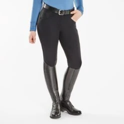 Piper Winter Softshell Breeches By SmartPak - Knee Patch