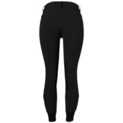 Piper Winter Softshell Breeches By SmartPak - Knee Patch - Clearance! -Riding Outfit 24847 black back