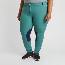 Piper Winter Softshell Breeches By SmartPak - Knee Patch - Clearance! -Riding Outfit 24847 jade 3