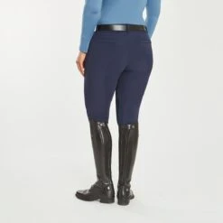 Piper Winter Softshell Breeches By SmartPak - Knee Patch 25 Piper Winter Softshell Breeches By SmartPak - Knee Patch -Riding Outfit 24847 navy 2