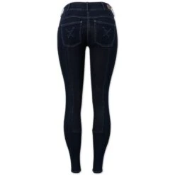 Goode Rider Vogue Denim Full Seat Breech 12 Goode Rider Vogue Denim Full Seat Breech -Riding Outfit 24893 blueblack back