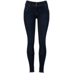 Goode Rider Vogue Denim Full Seat Breech 13 Goode Rider Vogue Denim Full Seat Breech -Riding Outfit 24893 blueblack front