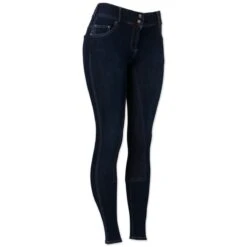 Goode Rider Vogue Denim Full Seat Breech 11 Goode Rider Vogue Denim Full Seat Breech -Riding Outfit 24893 blueblack frontright
