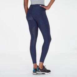 Piper Tights By SmartPak - Knee Patch 30 Piper Tights By SmartPak - Knee Patch -Riding Outfit 26007 navyblackheather bom 0038