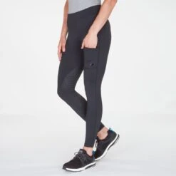 Piper Tights By SmartPak - Knee Patch 37 Piper Tights By SmartPak - Knee Patch -Riding Outfit 26007 solidblack bom 0060
