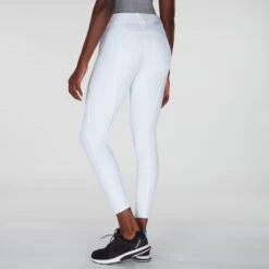 Horze Grand Prix Silicone Grip Full Seat Breech -Riding Outfit 26193 white bom 0699