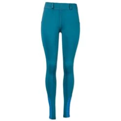 Ovation Aerowick Knee Patch Tight -Riding Outfit 26270 darkteal front