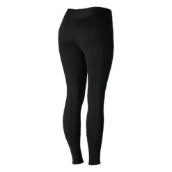Horze Active Grip Winter Knee Patch Tight -Riding Outfit 27556 black back