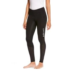 Ariat Eos Full Seat Tight -Riding Outfit 28616 black front onmodel