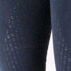 Horze Daniela Women's Silicone Full Seat Breeches 11 Horze Daniela Women's Silicone Full Seat Breeches -Riding Outfit 28936 navy dt 1