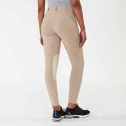 Irideon Bending Line Knee Patch Tights -Riding Outfit 29366 classictan 3