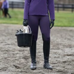 Kerrits Girls Fleece Lite II Riding Tight -Riding Outfit 30442 huckleberryherringbone 3