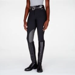 Kerrits Petite Crossover II Knee Patch Breech -Riding Outfit 31342 black 1