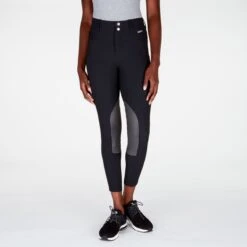 Kerrits Petite Crossover II Knee Patch Breech -Riding Outfit 31342 black 2