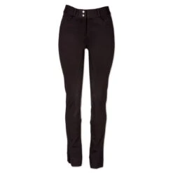 Piper Knit Mid-Rise Boot Cut Breeches By SmartPak - Full Seat -Riding Outfit 31464 black front