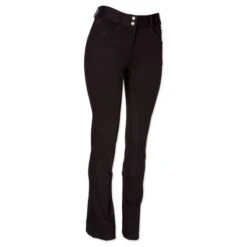 Piper Knit Mid-Rise Boot Cut Breeches By SmartPak - Full Seat -Riding Outfit 31464 black right