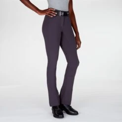 Piper Knit Mid-Rise Boot Cut Breeches By SmartPak - Full Seat