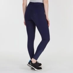 Piper Knit Mid-Rise Breeches By SmartPak - Full Seat -Riding Outfit 31469 navy 1763