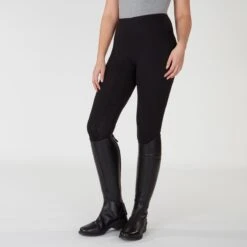 Horseware Ireland Horseware Silicone Riding Tights - Knee Patch -Riding Outfit 32204 black 4