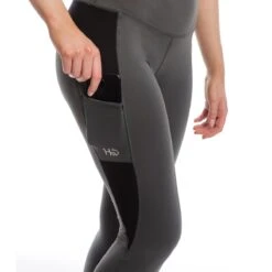 Horseware Ireland Horseware Silicone Riding Tights - Knee Patch -Riding Outfit 32204 charcoal 4