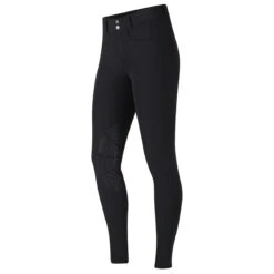 Kerrits 3 Season Tailored Knee Patch Breeches -Riding Outfit 32415 black left