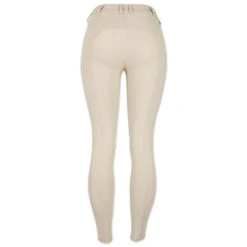 Schockemohle Eva II Hunter Silicone Knee Patch Breech -Riding Outfit 32718 tan back
