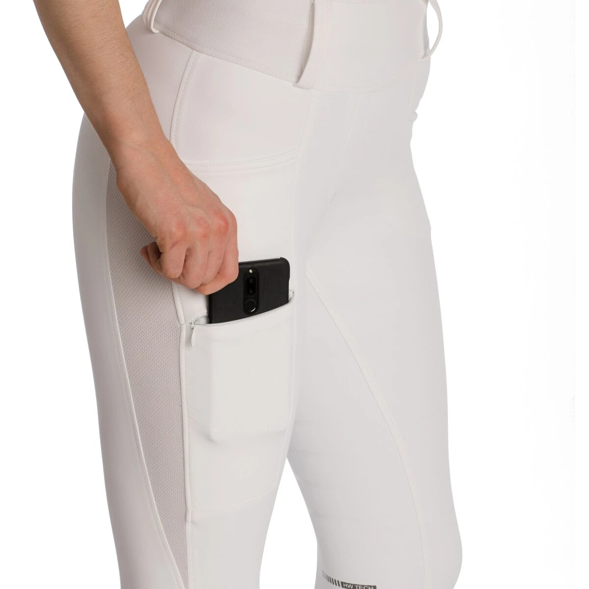 Horseware Ireland Horseware Hybrid Meryl Pull-On Knee Patch Breeches 4 Horseware Ireland Horseware Hybrid Meryl Pull-On Knee Patch Breeches - Image 4