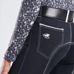 Piper Evolution Breeches By SmartPak - Full Seat -Riding Outfit 33064 back white leopard 2837