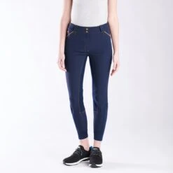 Piper Evolution Breeches By SmartPak - Full Seat -Riding Outfit 33064 navy warm tan bom 2466