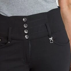 Horze Tara High Waist Silicone Full Seat Breeches -Riding Outfit 33186 black 12536