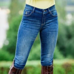 Riding Outfit 5 PS Of Sweden Maggie Denim Full Seat Breeches
