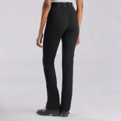 Piper Knit High-Rise Boot Cut Breeches By SmartPak - Knee Patch -Riding Outfit 33427 black 7687