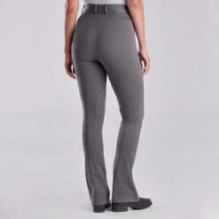 Piper Knit High-Rise Boot Cut Breeches By SmartPak - Knee Patch -Riding Outfit 33427 charcoal 7766