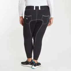 Piper Evolution Mid-rise Breeches By SmartPak - Full Seat -Riding Outfit 33428 blackwhite 1730