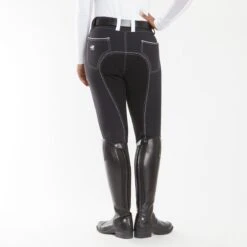 Piper Evolution Mid-rise Breeches By SmartPak - Full Seat -Riding Outfit 33428 blackwhite 18828