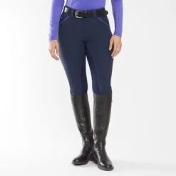 Piper Evolution High-Rise Breeches By SmartPak - Full Seat - Clearance! -Riding Outfit 33429 navydarkiris 16735