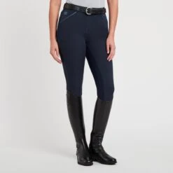 Piper Evolution Breeches By SmartPak - Full Seat - Clearance! 28 Piper Evolution Breeches By SmartPak - Full Seat - Clearance! -Riding Outfit 33429 navytempoteal 1